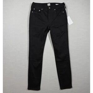 Edwin Jeans Women 28 Black Pixie Skinny Mid-Rise Casual Minimal